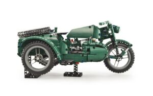 WWII Military Motorrad (629 Teile)
