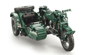 WWII Military Motorrad (629 Teile)
