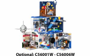 CASCI Astronauten-Trainingsraum (165 Teile)