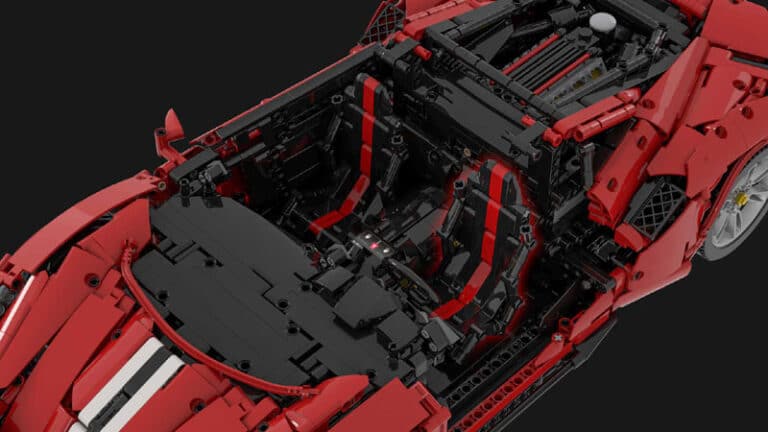 cada master red supercar