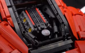 CaDA MASTER Italien Super Car red 1:8 inkl Power System (3187 Teile)