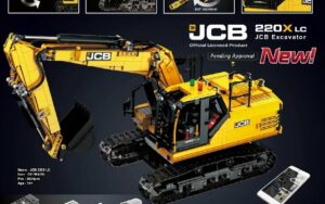 JCB 220X LC Excavator (2924 Teile)