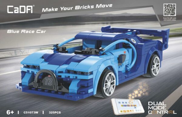 Blue Race Car (325 Teile)