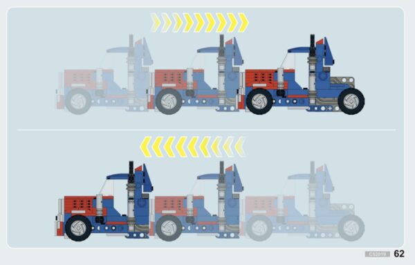 Optimus Robot 2in1 Pull Back (251 Teile) - Image 3