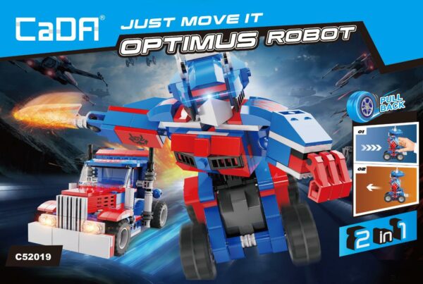 Optimus Robot 2in1 Pull Back (251 Teile)