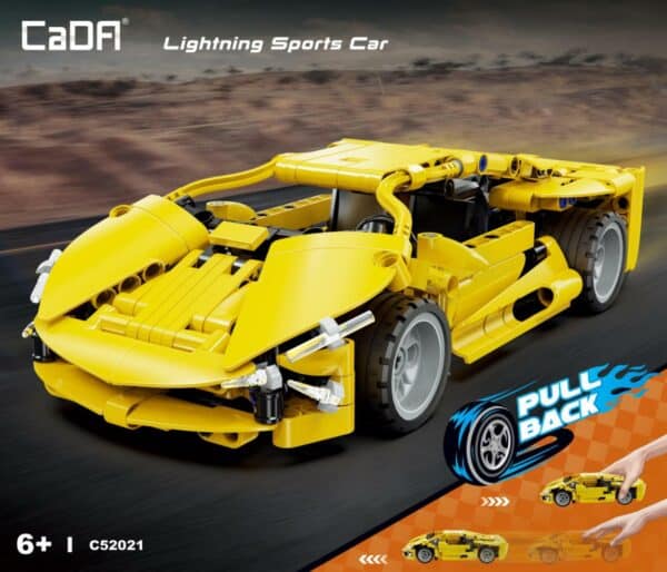 Lightning Sport Car Pullback (357 Teile)