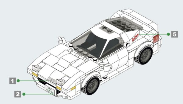 Initial-D Mazda FC35 RX-7 (282 Teile) - Image 3