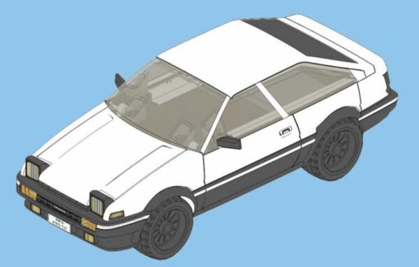 AE86-trueno (72 Teile) – Bild 3