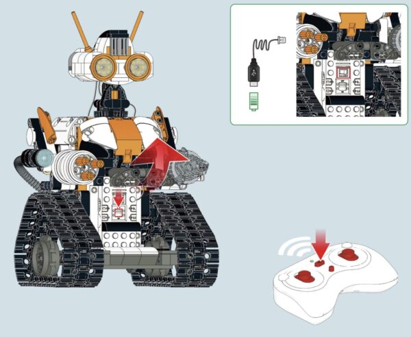 Z.BOT Code Robot (462 Teile) - Image 3