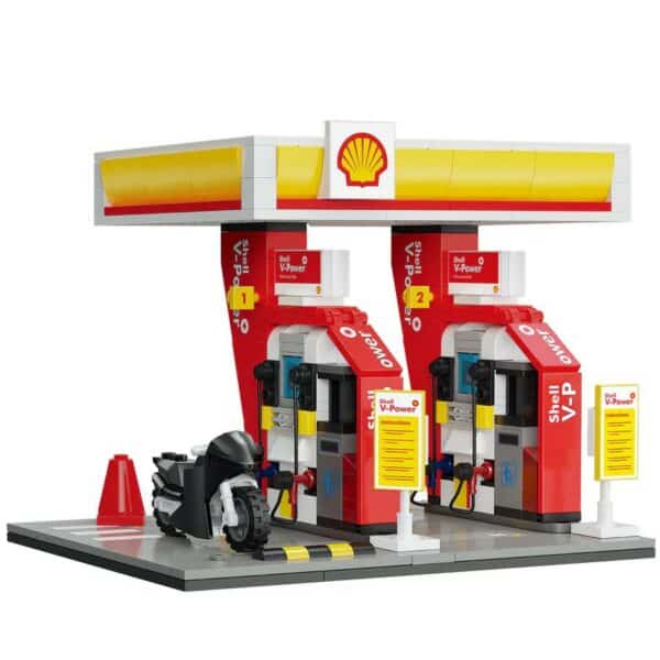 CaDA Shell Tankstelle (305 Teile) (Special Deal) – Bild 2