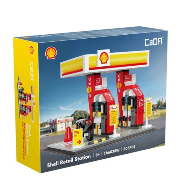 CaDA Shell Tankstelle (305 Teile) (Special Deal) – Bild 4