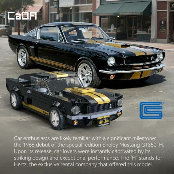 CaDA Shelby GT 350H 1:24 (285Teile) – Bild 3