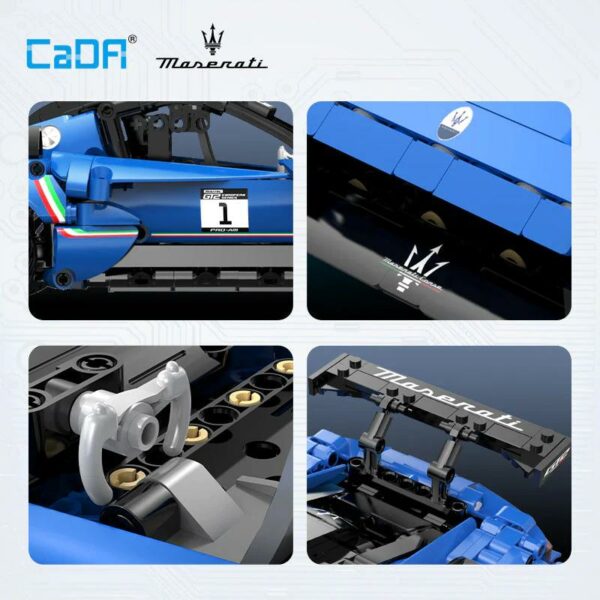 CaDA Maserati GT2 1/14 (549 Teile) – Bild 3