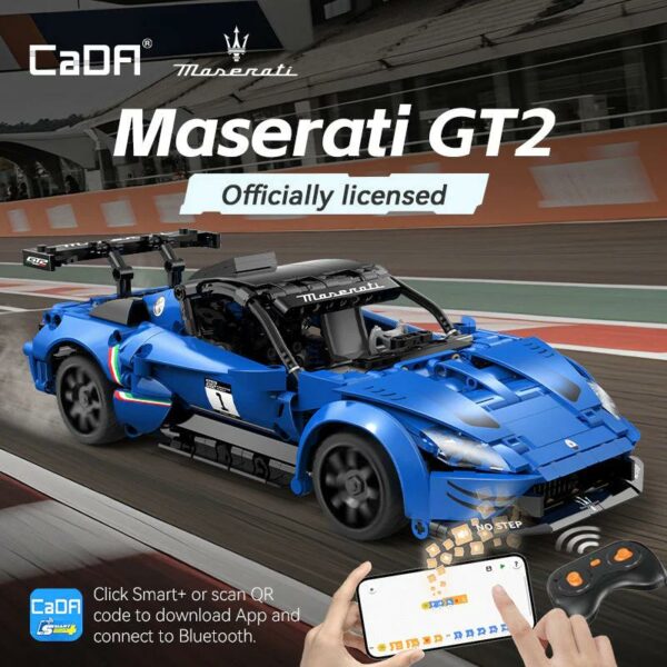 CaDA Maserati GT2 1/14 (549 Teile) – Bild 7