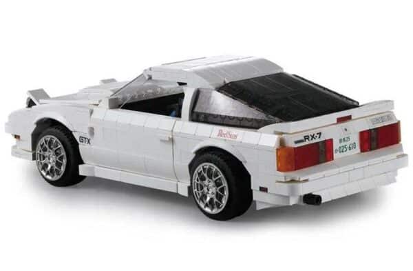 Mazda FC3S RX-7 weiß (1552 Teile) (neue Version 2025) – Bild 3