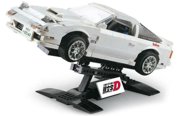 Mazda FC3S RX-7 weiß (1552 Teile) (neue Version 2025) – Bild 4