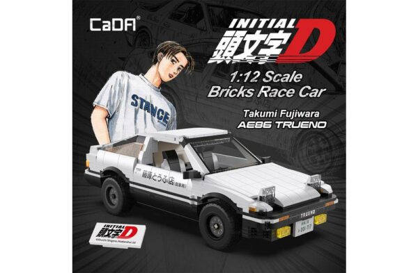 Initial-D Toyota AE86 Trueno (1324 Teile) (neue Version 2025) – Bild 4