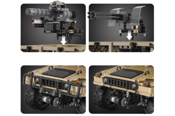 Humvee (3935 Teile) (neue Version 2025) (Special Deal) – Bild 5