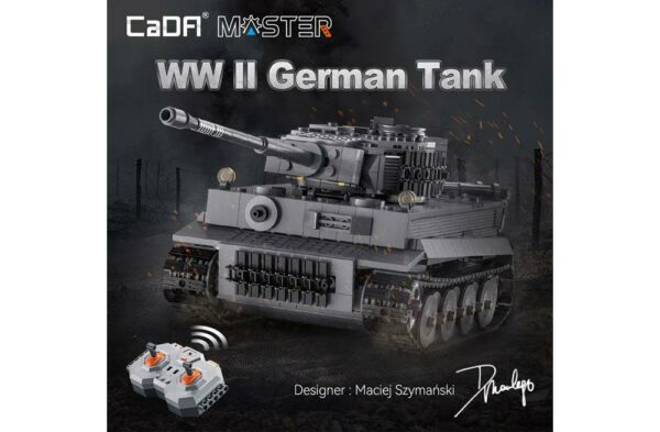 Tiger Tank (925 Teile) (neue Version 2025) C61071W – Bild 2