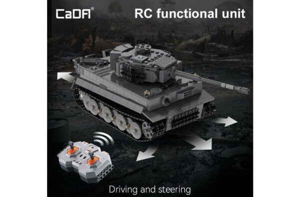 Tiger Tank (925 Teile) (neue Version 2025) C61071W – Bild 3