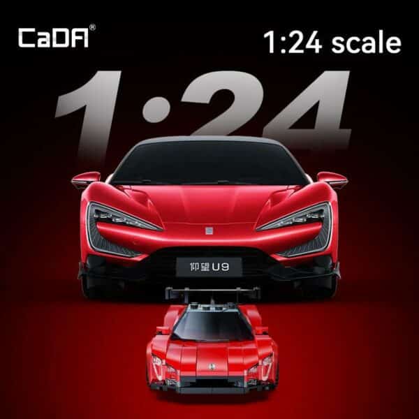 CaDA YangWang U9 Supercar 1:24 (291 Teile) C55045W – Bild 8