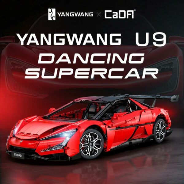 CaDA YangWang U9 Supercar 1:8 (3671 Teile) – Bild 13