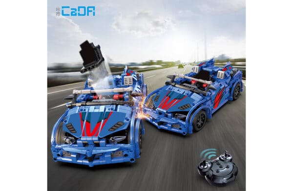 Crash-Rennwagen (585 Teile) – Bild 3