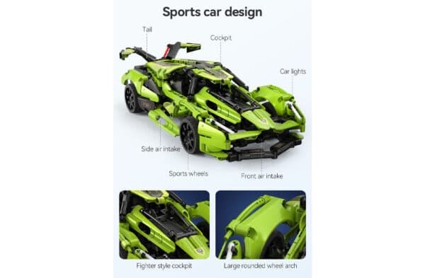 Blade Sports Car (432 Teile) – Bild 20