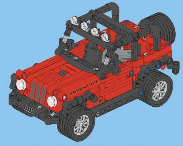 Adventure Off Roader Pullback (317 Teile) – Bild 2