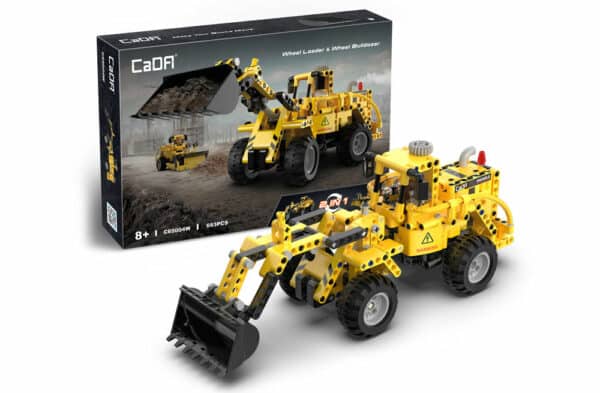 Wheel Loader and Wheel Bulldozer (693 Teile) (neue Version) – Bild 2