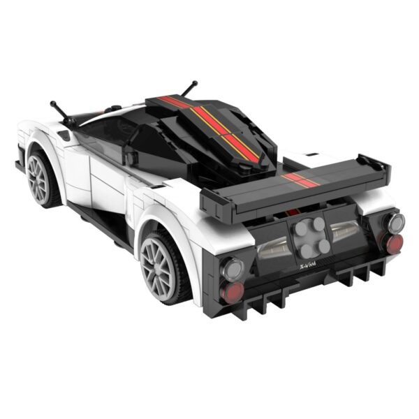 CaDA Z-Wind Sports Car 1/20 (258 Teile) – Bild 3