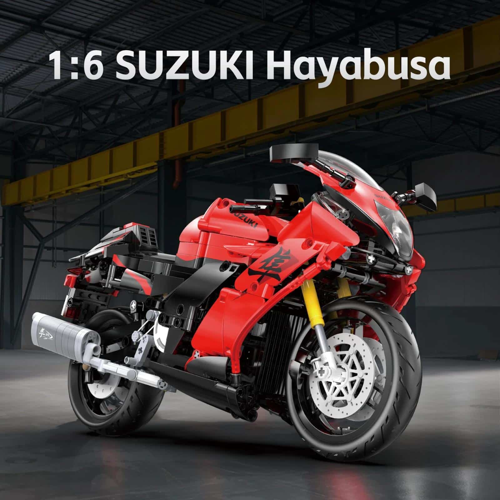 CaDA Suzuki Hayabusa 1/6 (1043 Teile) – Bild 7