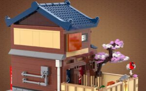CaDA Japanisches Bad (1249 Teile)