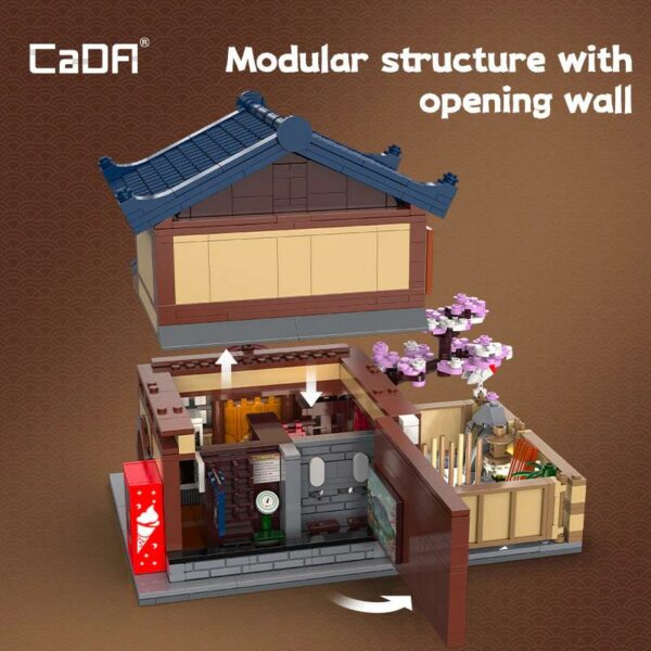 CaDA Japanisches Bad (1249 Teile) – Bild 6