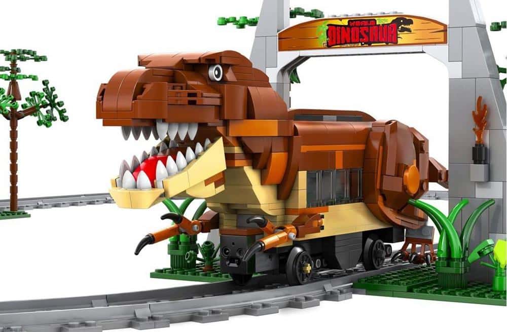 CaDA Dinosaurier Zug (1039 Teile) – Bild 2