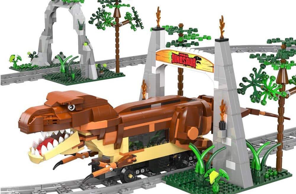 CaDA Dinosaurier Zug (1039 Teile) – Bild 3